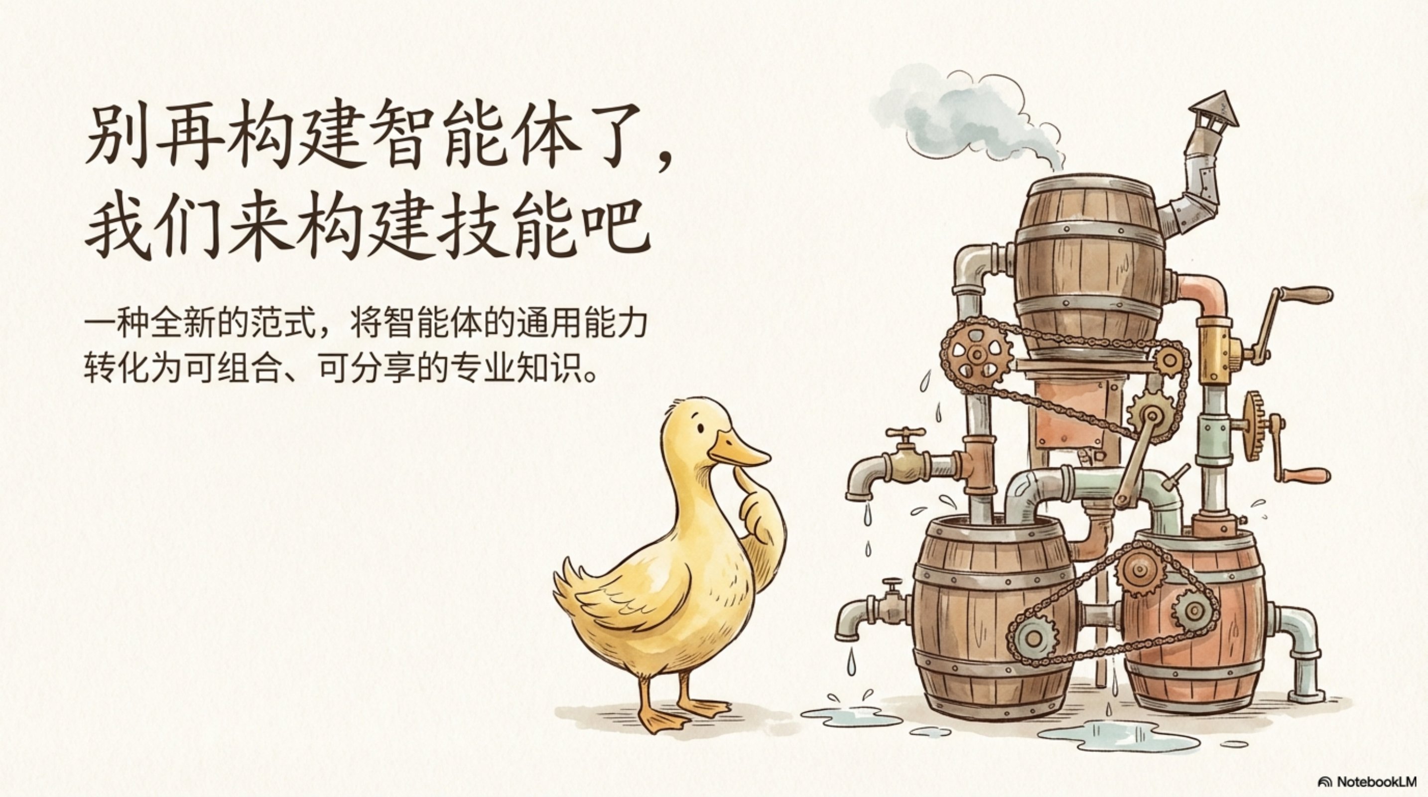 别再构建智能体了，我们来构建技能吧